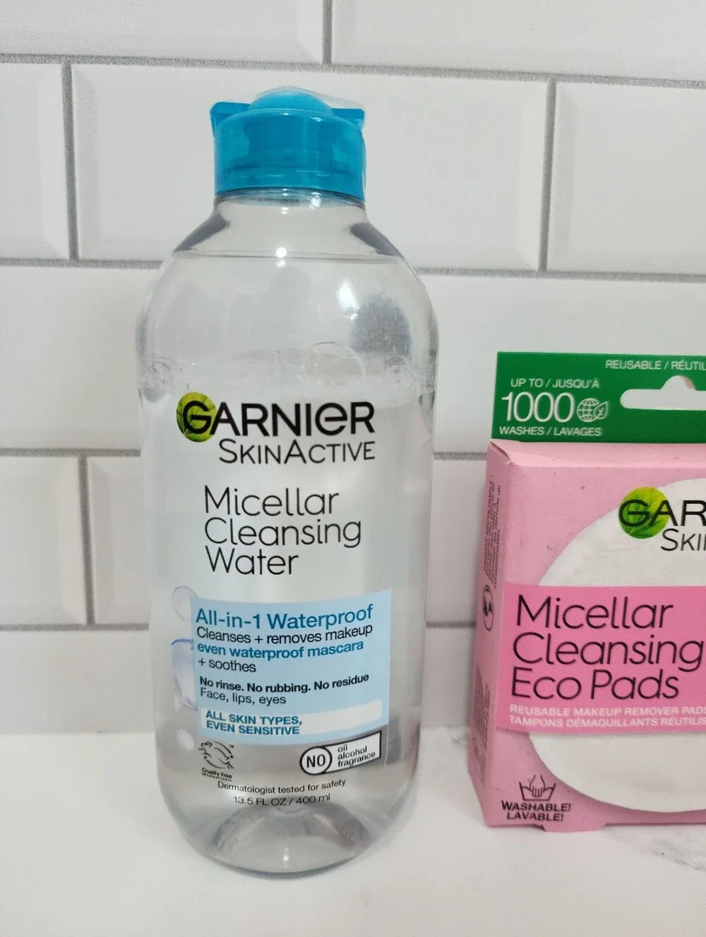 Garnier Micellar Water + Micellar Cleansing Eco Pads